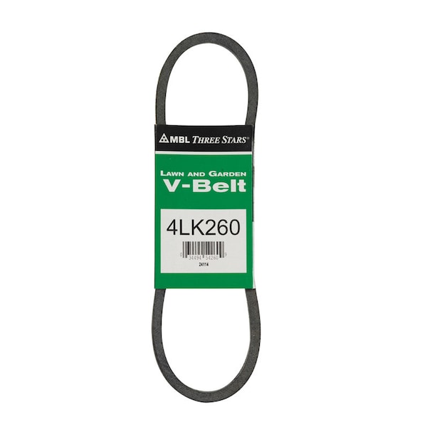 Mbl Mitsuboshi Super KB Standard V-Belt 0.5 in. W X 26 in. L For Riding Mowers 4LK260A - main